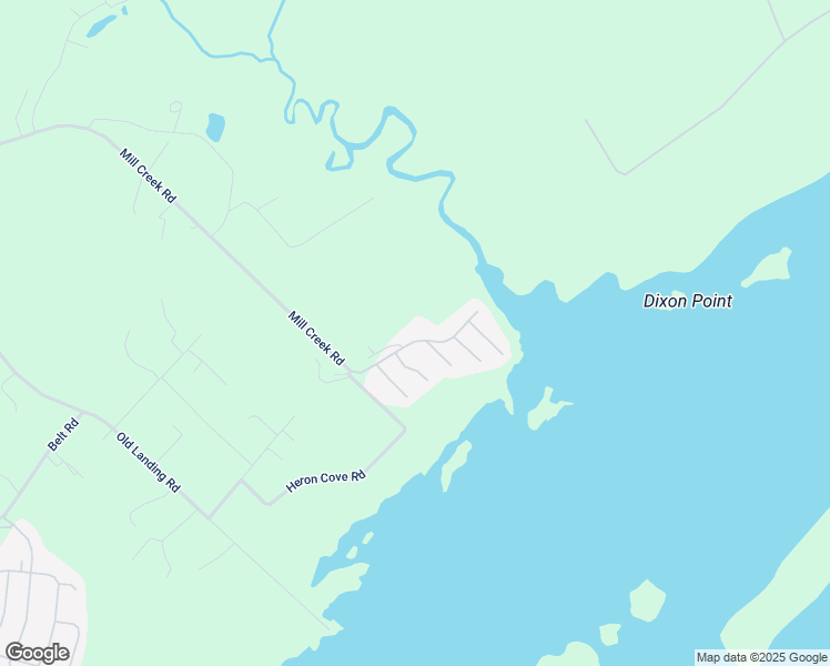 map of restaurants, bars, coffee shops, grocery stores, and more near 1417 Mill Creek Road in Hampstead