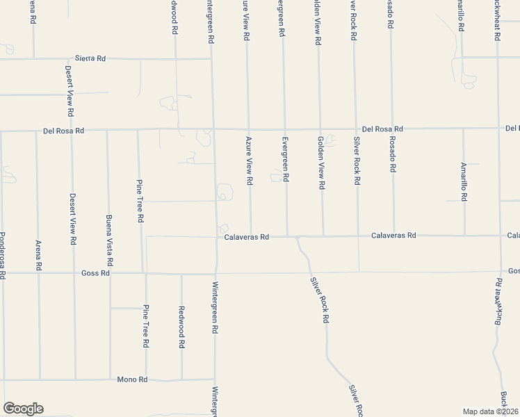 map of restaurants, bars, coffee shops, grocery stores, and more near 11471 Azure View Road in Piñon Hills