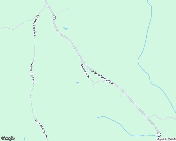 map of restaurants, bars, coffee shops, grocery stores, and more near 2558 Champion Circle in Kershaw County