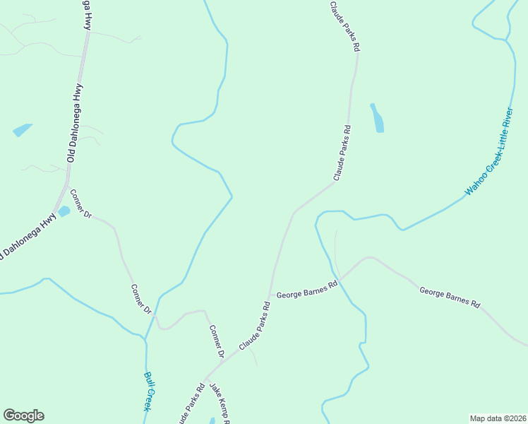 map of restaurants, bars, coffee shops, grocery stores, and more near 6657 Claude Parks Road in Murrayville