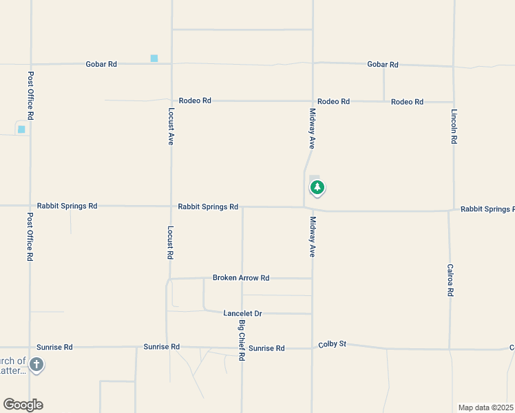 map of restaurants, bars, coffee shops, grocery stores, and more near 34700 Rabbit Springs Road in Lucerne Valley