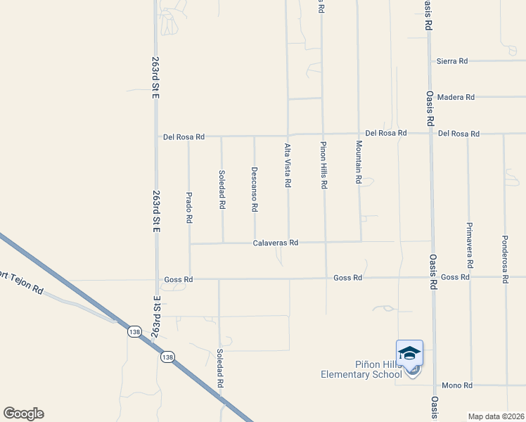 map of restaurants, bars, coffee shops, grocery stores, and more near in Piñon Hills