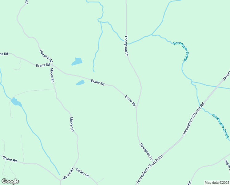 map of restaurants, bars, coffee shops, grocery stores, and more near 1400 Evans Road in Jasper