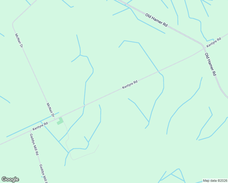 map of restaurants, bars, coffee shops, grocery stores, and more near 2922-3150 Kentyre Road in Hamer