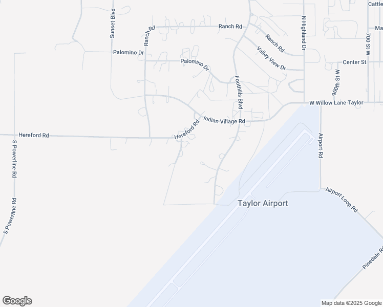 map of restaurants, bars, coffee shops, grocery stores, and more near 417 Angus Road in Taylor