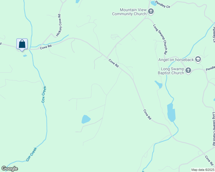map of restaurants, bars, coffee shops, grocery stores, and more near 166 High Knoll Road in Jasper