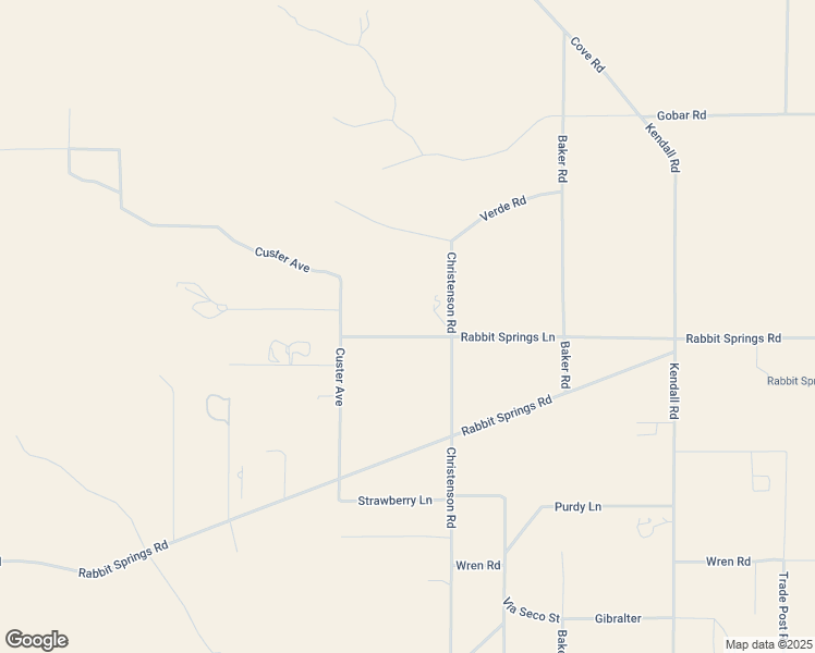 map of restaurants, bars, coffee shops, grocery stores, and more near 31420 Rabbit Springs Lane in Lucerne Valley