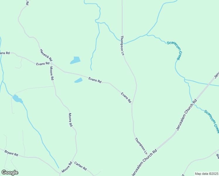 map of restaurants, bars, coffee shops, grocery stores, and more near 1400 Evans Road in Jasper