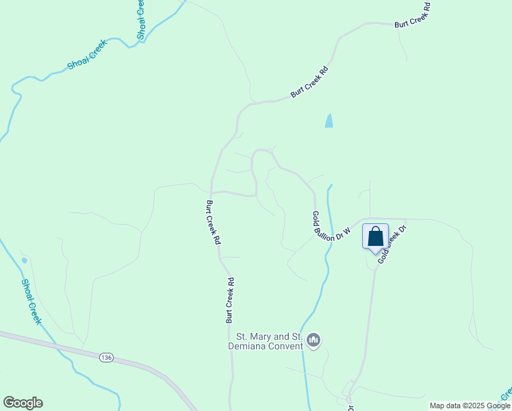 map of restaurants, bars, coffee shops, grocery stores, and more near 312 Crown Pointe Drive in Dawsonville
