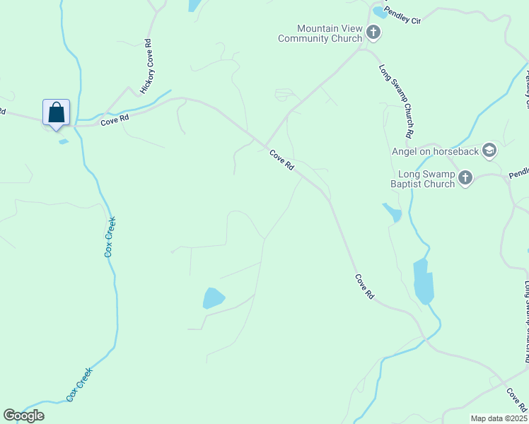 map of restaurants, bars, coffee shops, grocery stores, and more near 166 High Knoll Road in Jasper