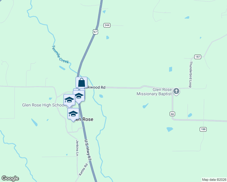 map of restaurants, bars, coffee shops, grocery stores, and more near 350 Traskwood Road in Malvern