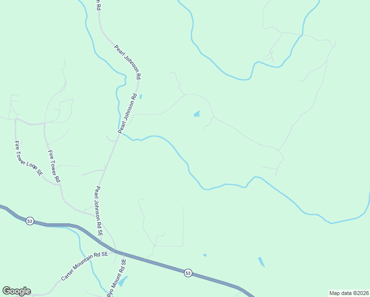 map of restaurants, bars, coffee shops, grocery stores, and more near 1420 Pinyan Road Southeast in Ranger