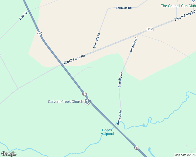 map of restaurants, bars, coffee shops, grocery stores, and more near 87 Hugh Highway in Elizabethtown