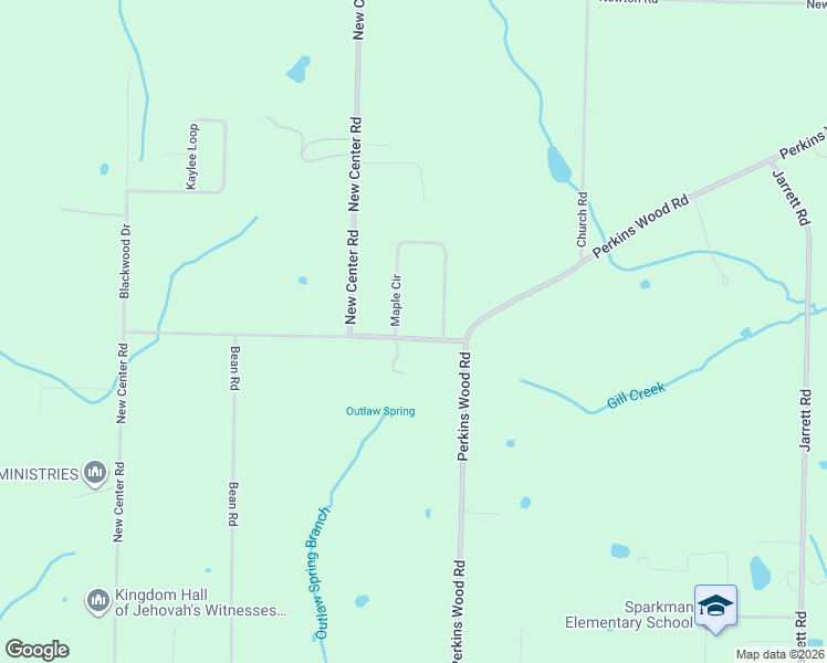 map of restaurants, bars, coffee shops, grocery stores, and more near 74 Cardinal Road in Hartselle