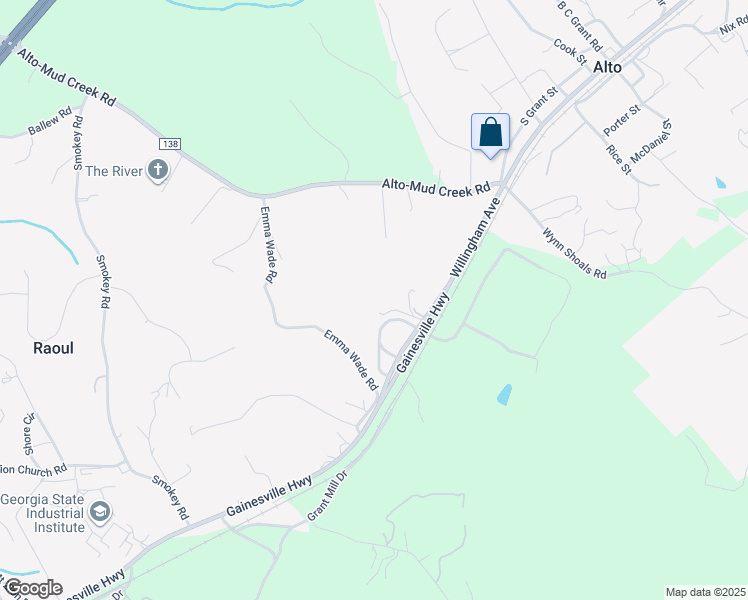 map of restaurants, bars, coffee shops, grocery stores, and more near 174 Janet Ln in Alto