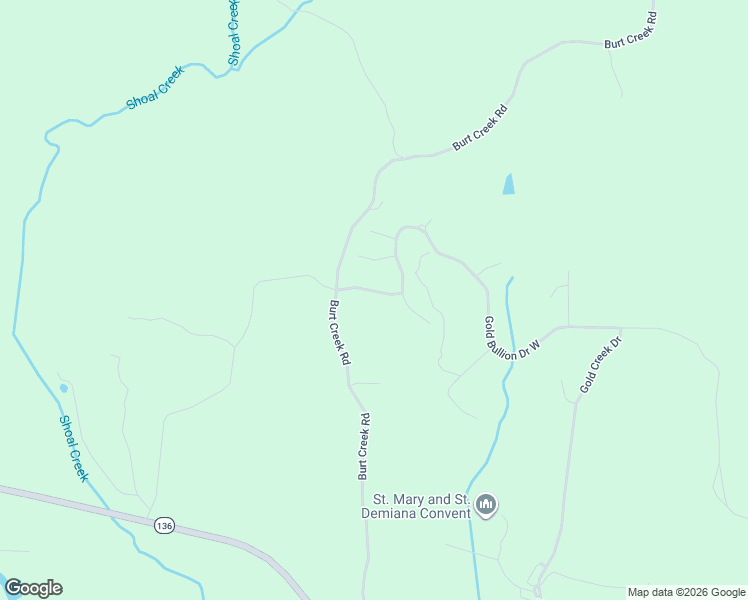 map of restaurants, bars, coffee shops, grocery stores, and more near 65 Ravencroft Drive in Dawsonville