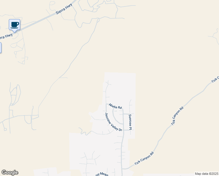 map of restaurants, bars, coffee shops, grocery stores, and more near 30541 Jasmine Valley Drive in Santa Clarita