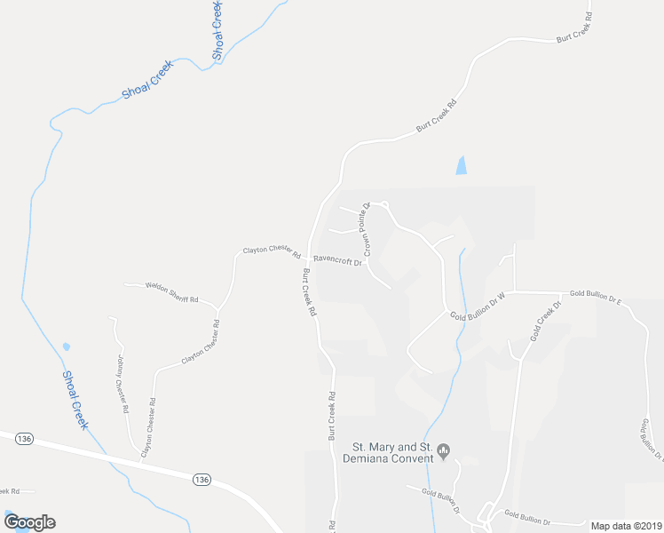 map of restaurants, bars, coffee shops, grocery stores, and more near 91 Ravencroft Drive in Dawsonville