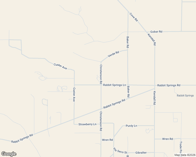 map of restaurants, bars, coffee shops, grocery stores, and more near 11350 Christenson Road in Lucerne Valley
