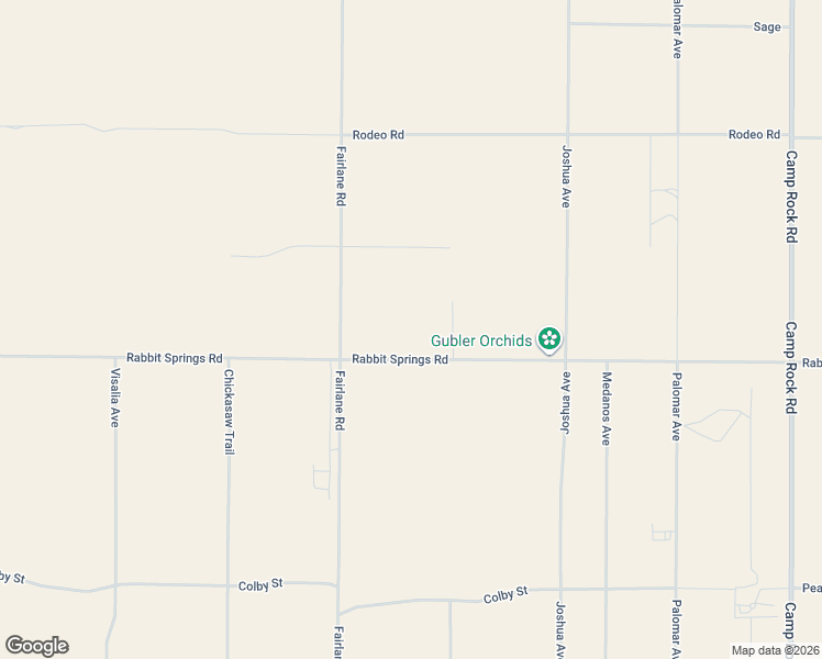 map of restaurants, bars, coffee shops, grocery stores, and more near 36222 Rabbit Springs Road in Lucerne Valley