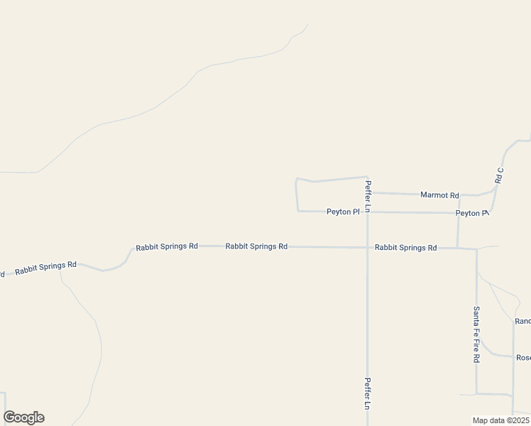 map of restaurants, bars, coffee shops, grocery stores, and more near Rabbit Springs Road in Lucerne Valley