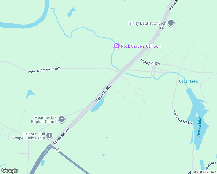 map of restaurants, bars, coffee shops, grocery stores, and more near 1474 Highway 53 in Plainville