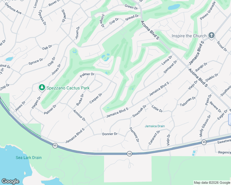 map of restaurants, bars, coffee shops, grocery stores, and more near 2275 Palmer Drive in Lake Havasu City