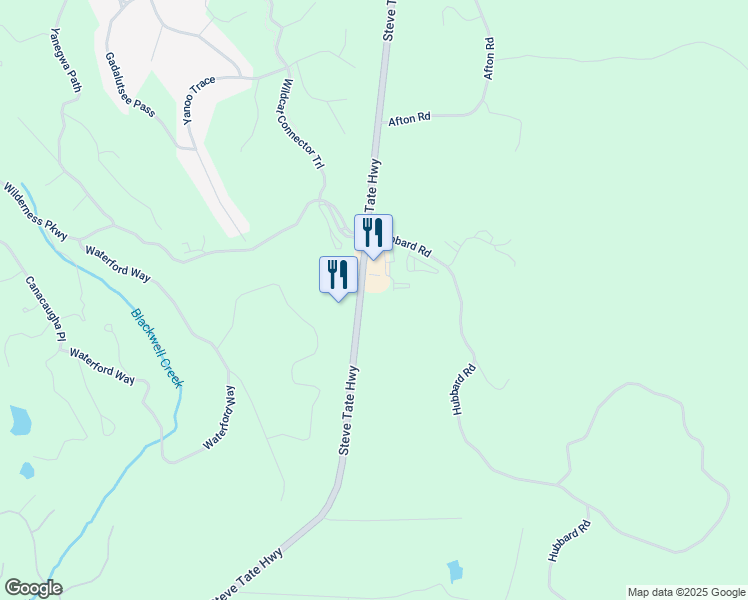 map of restaurants, bars, coffee shops, grocery stores, and more near 3890 Steve Tate Highway in Marble Hill
