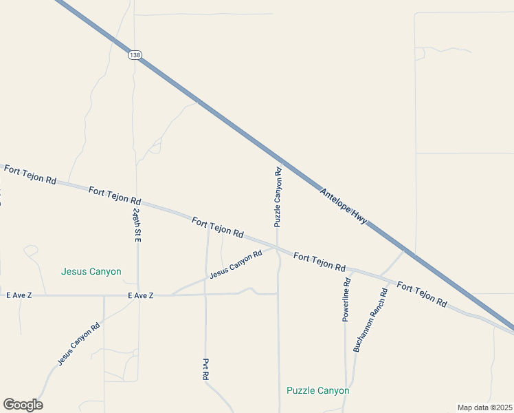 map of restaurants, bars, coffee shops, grocery stores, and more near Fort Tejon Road in Los Angeles County