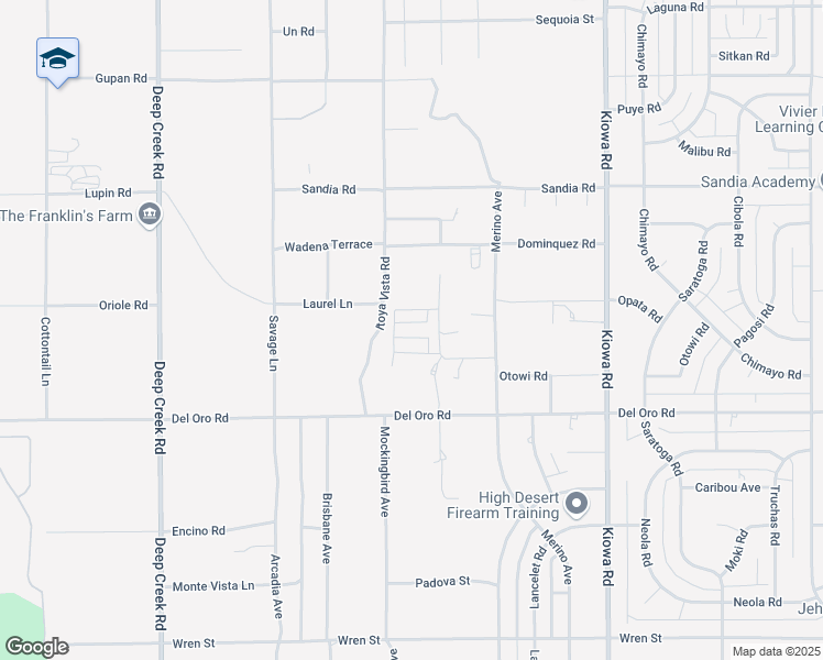 map of restaurants, bars, coffee shops, grocery stores, and more near in San Bernardino County
