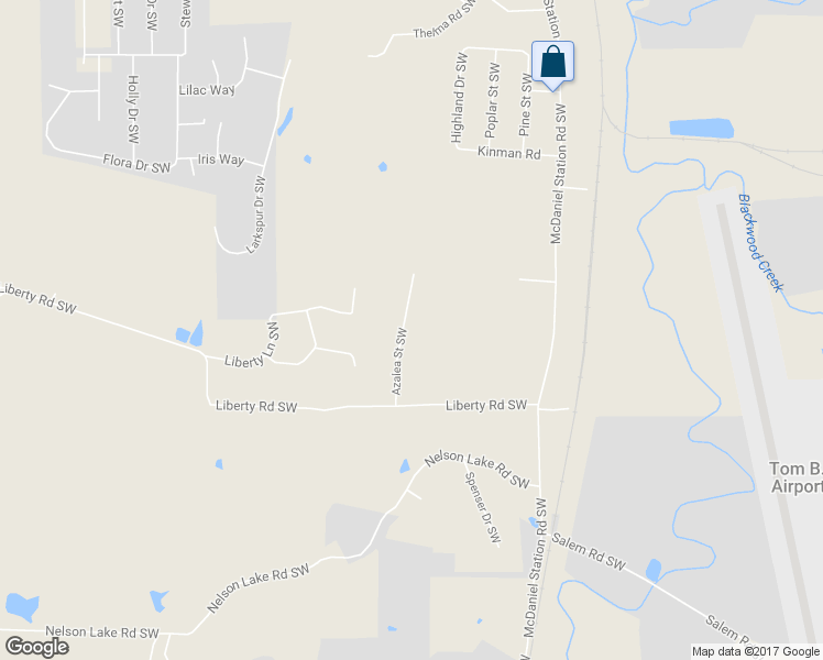 map of restaurants, bars, coffee shops, grocery stores, and more near 185 Azalea Street Southwest in Calhoun