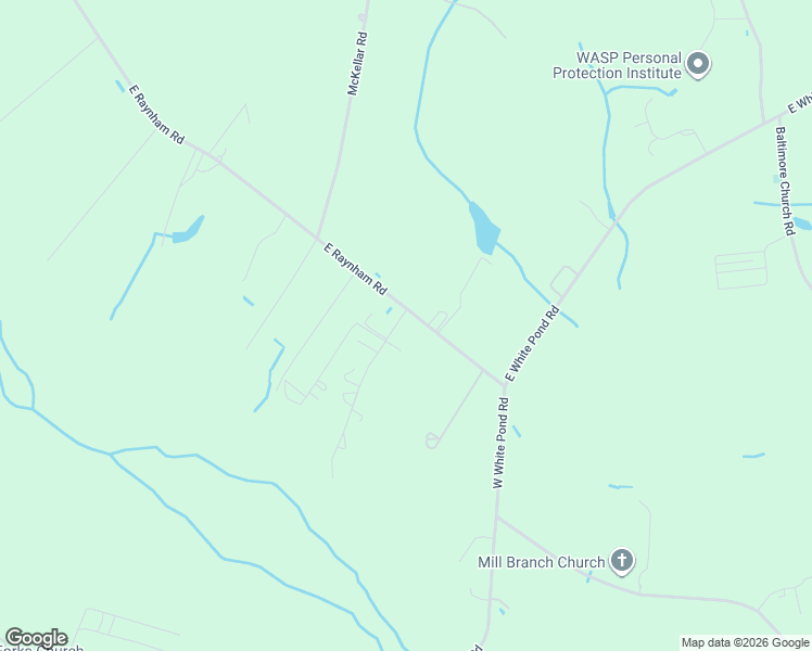 map of restaurants, bars, coffee shops, grocery stores, and more near 7400 East Raynham Road in Fairmont