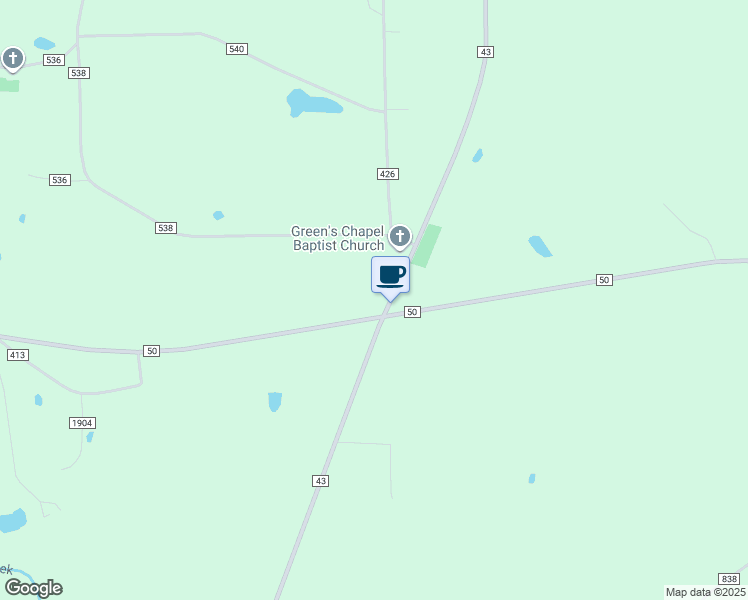 map of restaurants, bars, coffee shops, grocery stores, and more near 10154 County Road 50 in Fyffe