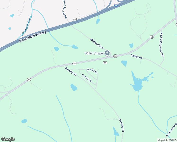 map of restaurants, bars, coffee shops, grocery stores, and more near 25 Harriet Drive in Lavonia