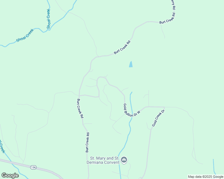 map of restaurants, bars, coffee shops, grocery stores, and more near 617 Gold Bullion Drive West in Dawsonville