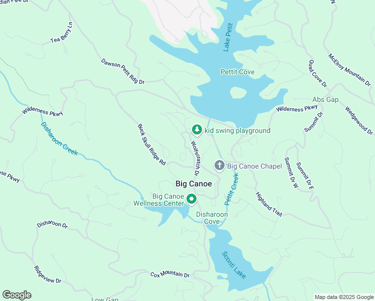 map of restaurants, bars, coffee shops, grocery stores, and more near 165 Treetopper Circle in Jasper