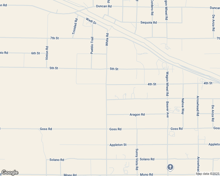 map of restaurants, bars, coffee shops, grocery stores, and more near 8955 Greasewood Lane in Victorville