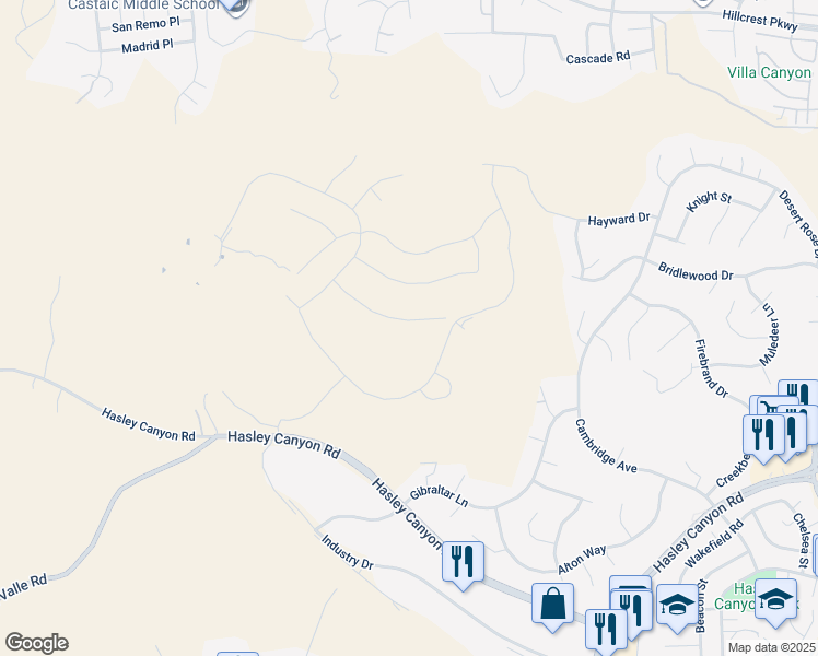 map of restaurants, bars, coffee shops, grocery stores, and more near in Castaic