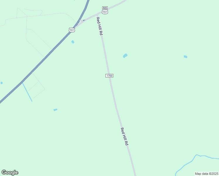map of restaurants, bars, coffee shops, grocery stores, and more near 11673 Red Hill Road in Clarkton