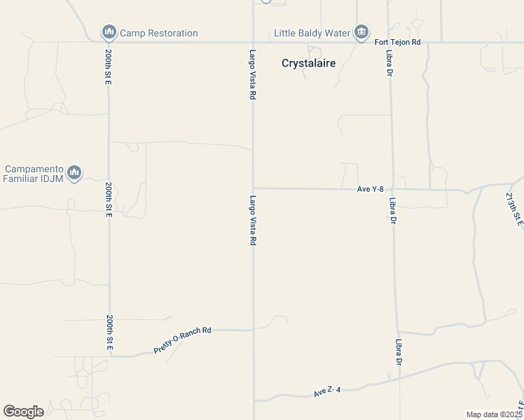 map of restaurants, bars, coffee shops, grocery stores, and more near 31100 Largo Vista Road in Llano