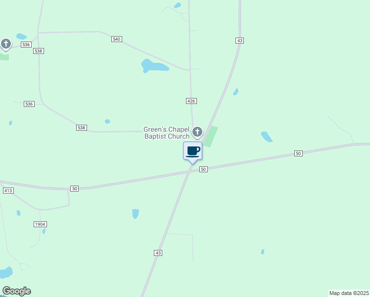 map of restaurants, bars, coffee shops, grocery stores, and more near 10154 County Road 50 in Fyffe