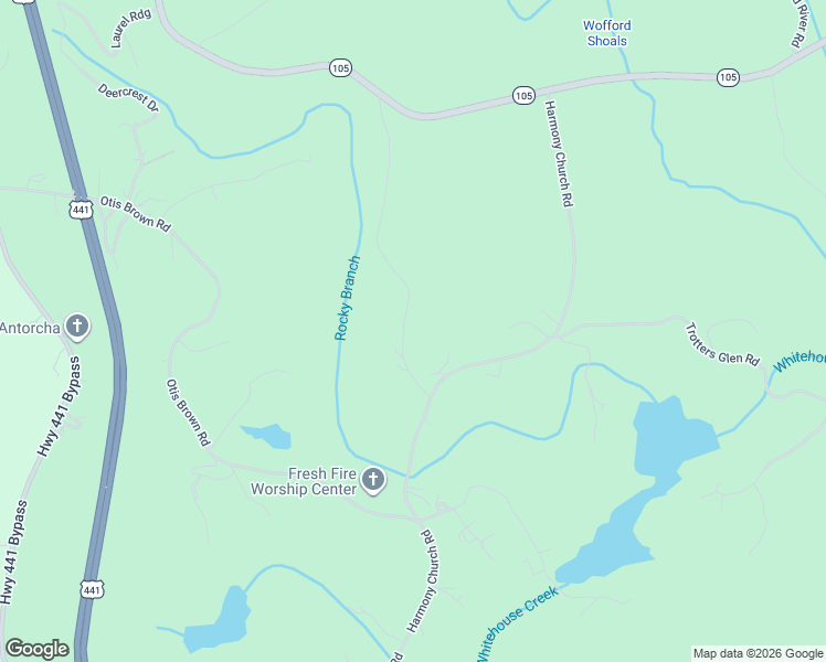 map of restaurants, bars, coffee shops, grocery stores, and more near 124 Ferguson Road in Baldwin