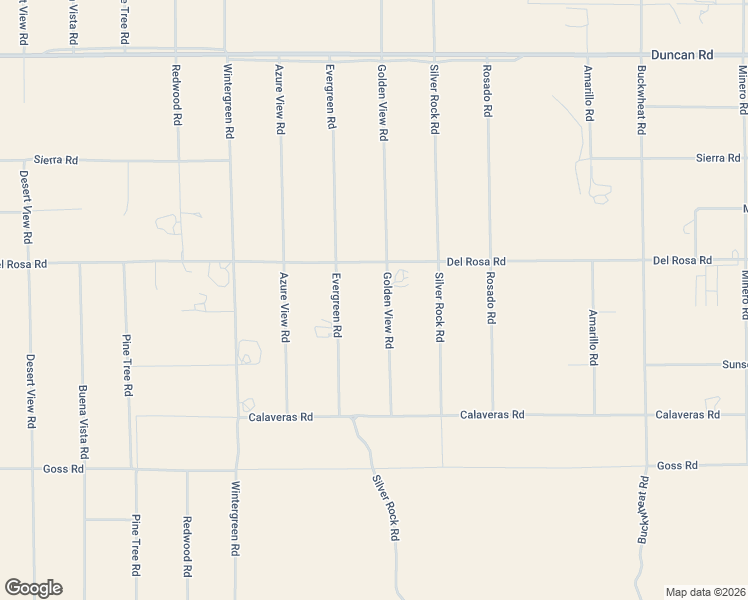 map of restaurants, bars, coffee shops, grocery stores, and more near 11624 Golden View Road in Piñon Hills