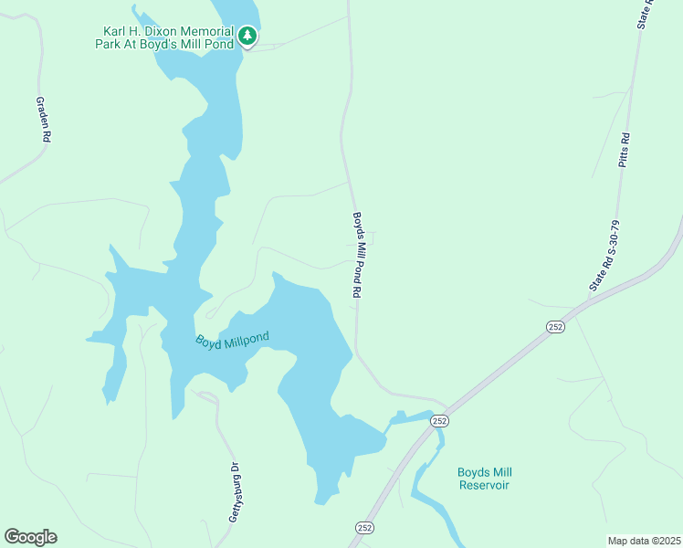 map of restaurants, bars, coffee shops, grocery stores, and more near 97 Garlington Circle in Laurens