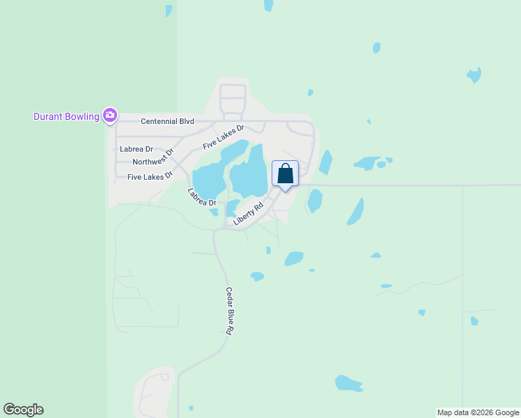 map of restaurants, bars, coffee shops, grocery stores, and more near 308 Liberty Road in Sulphur