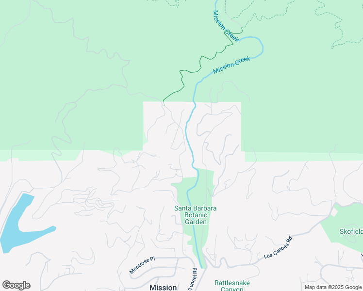 map of restaurants, bars, coffee shops, grocery stores, and more near 1367 Tunnel Road in Santa Barbara