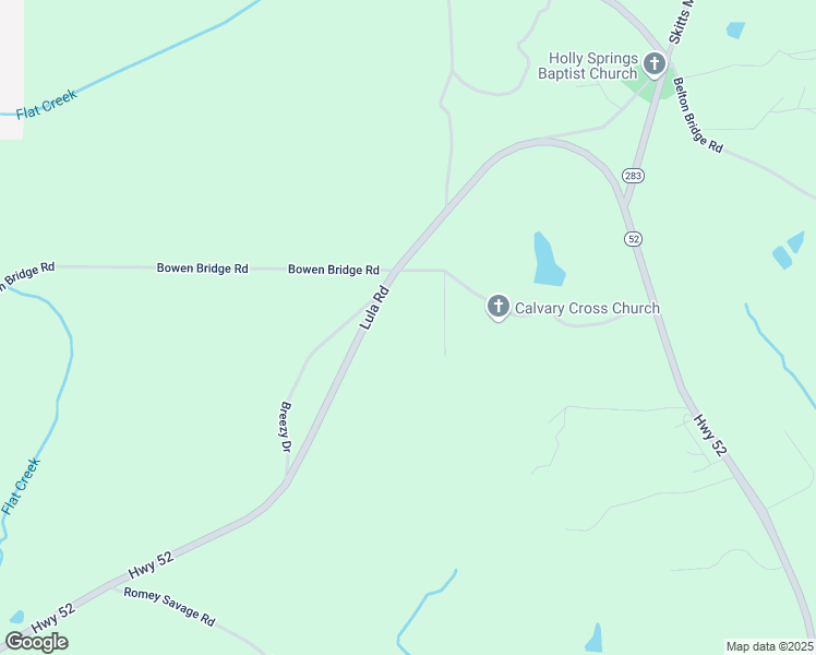 map of restaurants, bars, coffee shops, grocery stores, and more near 8133 Lula Road in Lula