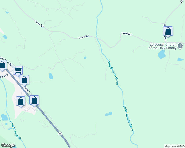 map of restaurants, bars, coffee shops, grocery stores, and more near 263 East Boling Road in Jasper