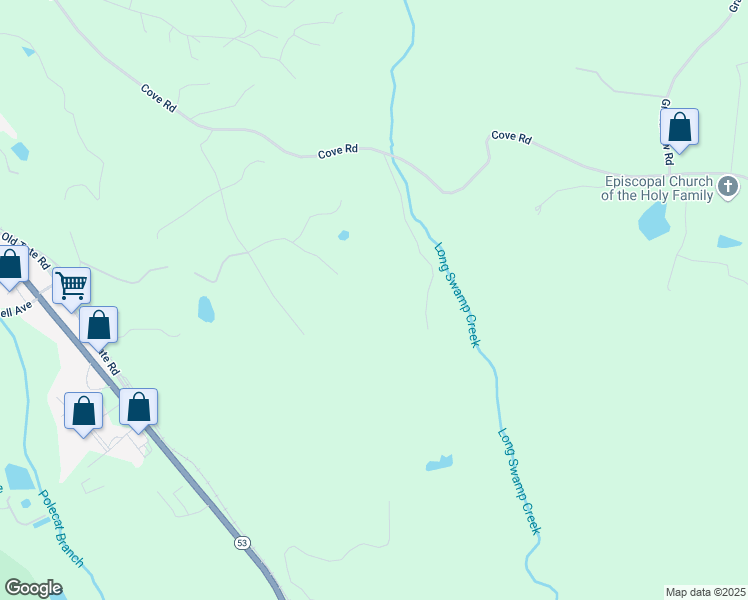 map of restaurants, bars, coffee shops, grocery stores, and more near 263 E Boling Rd in Jasper