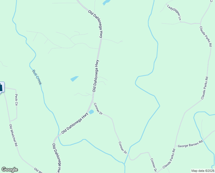 map of restaurants, bars, coffee shops, grocery stores, and more near 4227 Old Dahlonega Highway in Dahlonega